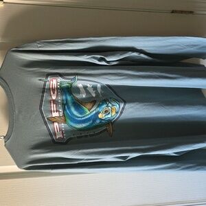 Columbia PFG Blue Performance Shirt